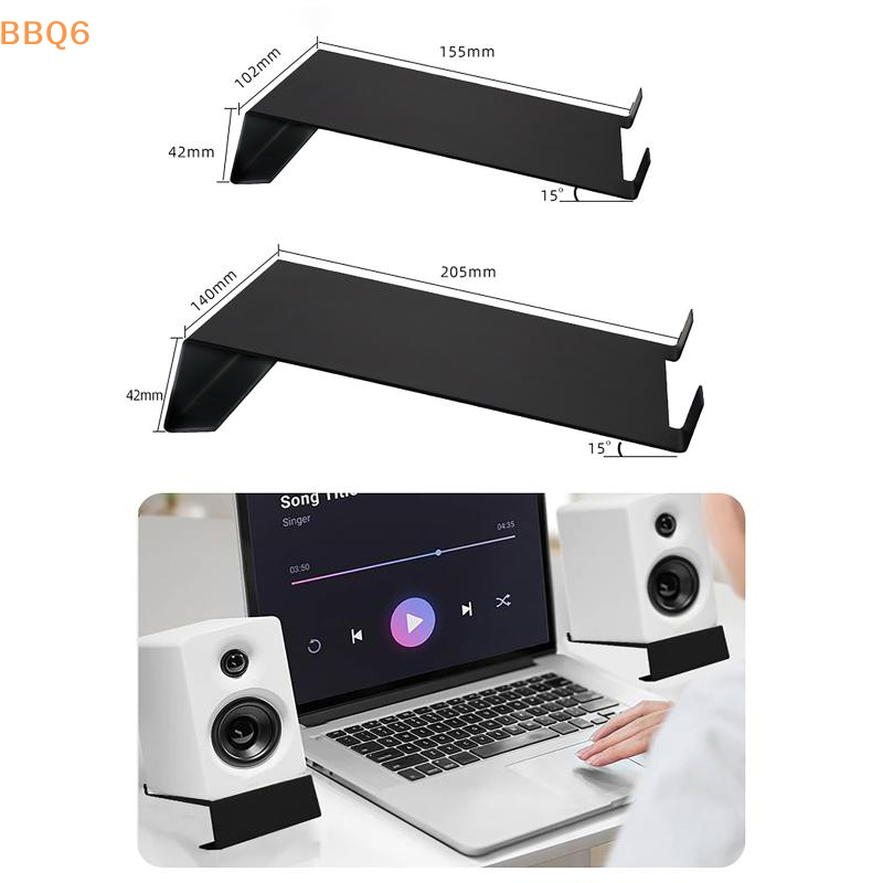 Home Cinema Accessories - *1 adet metal masaüstü hoparlör standı,