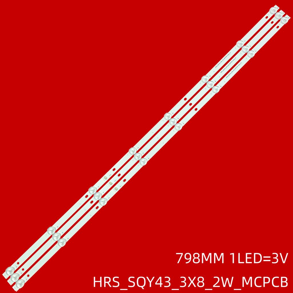 Ambient Light Strip Tv - RCA 43 ''TV JL.D43081330-031BS-M_V01 rtu4343le510HV430QUB-N1A için