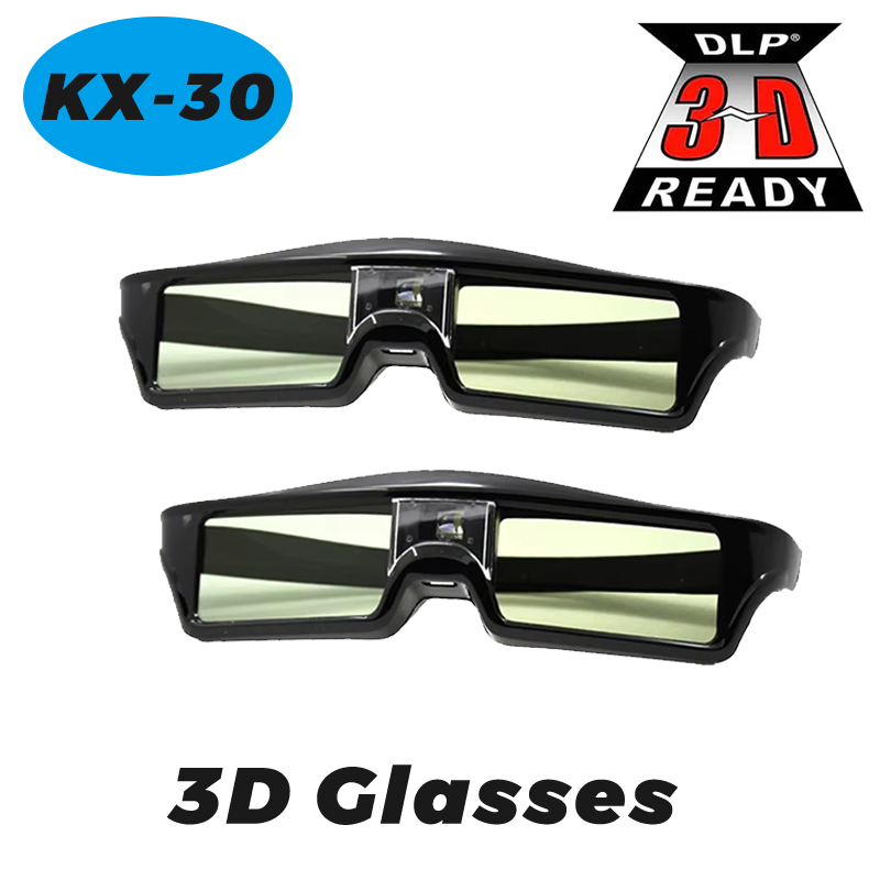 Home Cinema Glasses - 1/2 adet KX-30 3D gözlük DLP-LINK