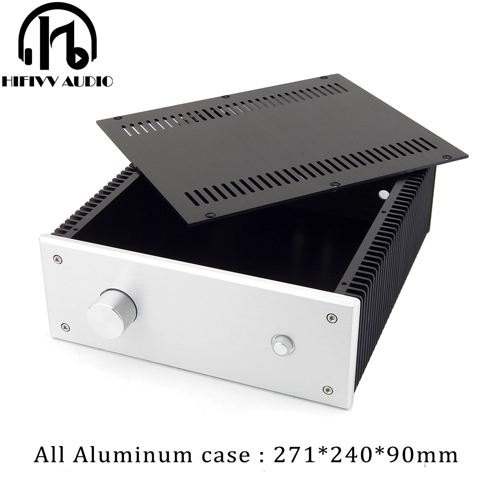 Home Cinema Hifi - Alüminyum kasa 2409 Tam Alüminyum Amplifikatör