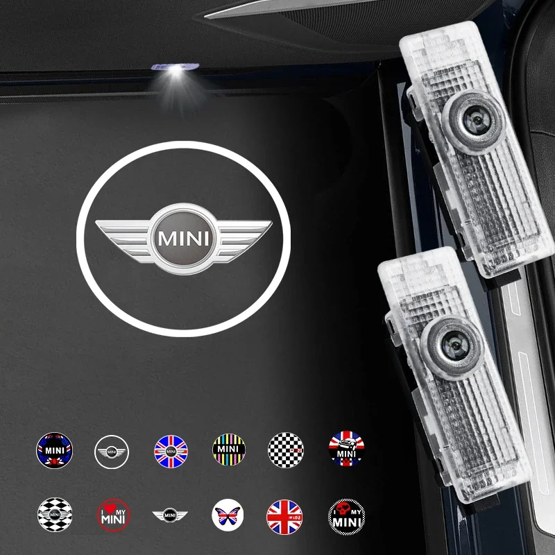 Home Cinema Projector - 2 adet LED Araba Kapı Hoş