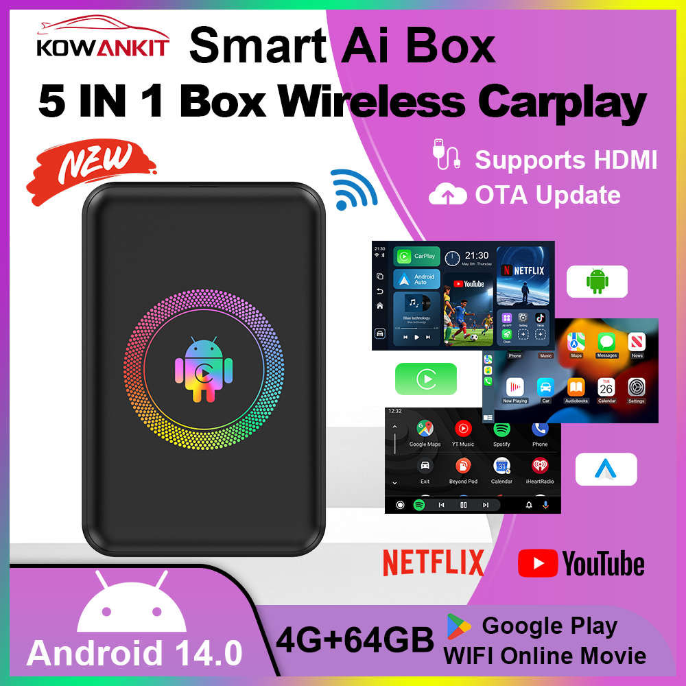 Home Cinema Youtube - 2026 Kowankit 4+64G Android 14 Kablosuz
