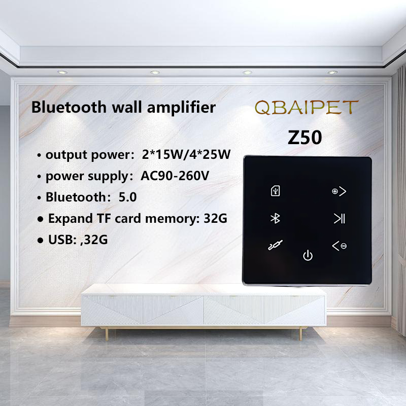 Home Cinema Accessories - Bluetooth duvar amplifikatör ev sineması ses