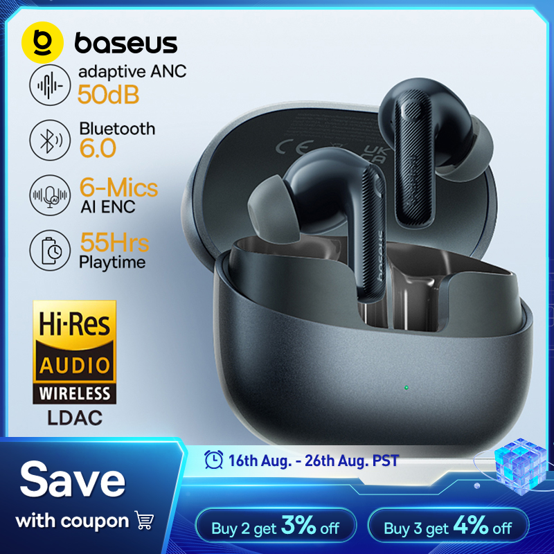 Home Cinema Headphones - Baseus EP10 Pro ANC Kulaklıklar Kablosuz