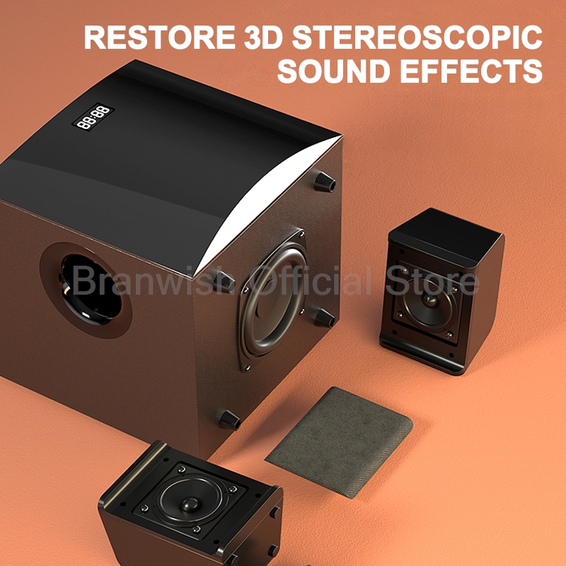 4 inç 31W yüksek güç Bluetooth - Home Cinema Speaker System incelemesi ve fiyatı