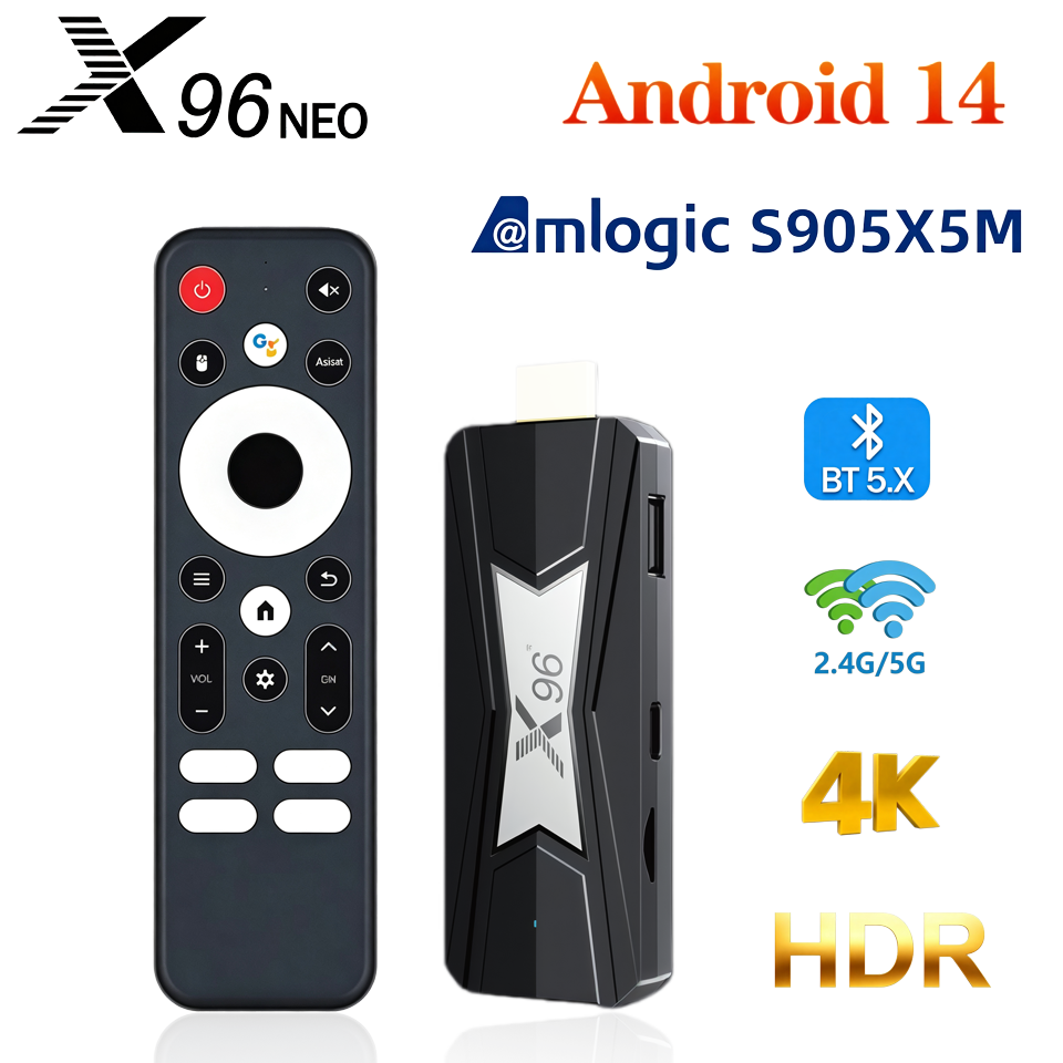 X96 NEO TV Stick Amlogic S905X - Home Cinema Dolby Atmos incelemesi ve fiyatı