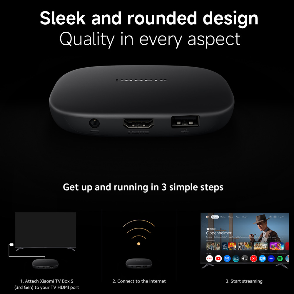 Küresel Sürüm Xiaomi TV Box S  - Home Cinema Dolby Atmos incelemesi ve fiyatı