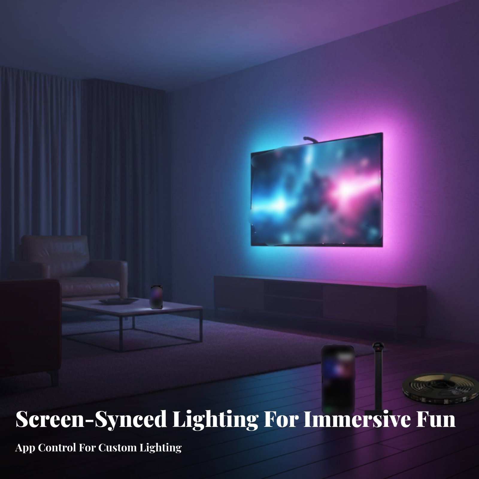 Ekran Senkronizasyonu Aydınlat - Ambient Light Strip Tv incelemesi ve fiyatı