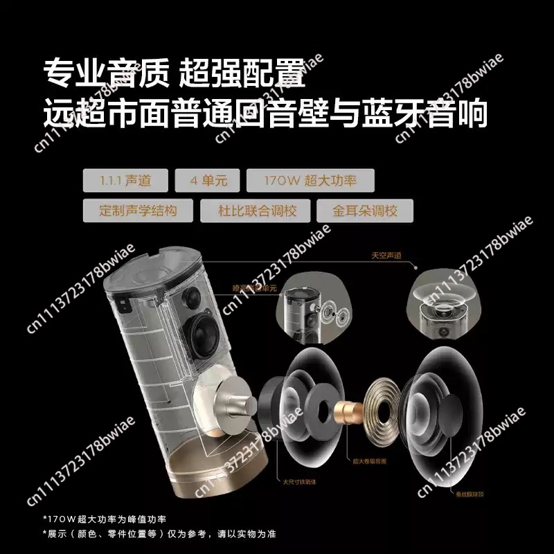Kablosuz Hoparlör Z100 Gold 1. - Home Cinema Accessories incelemesi ve fiyatı