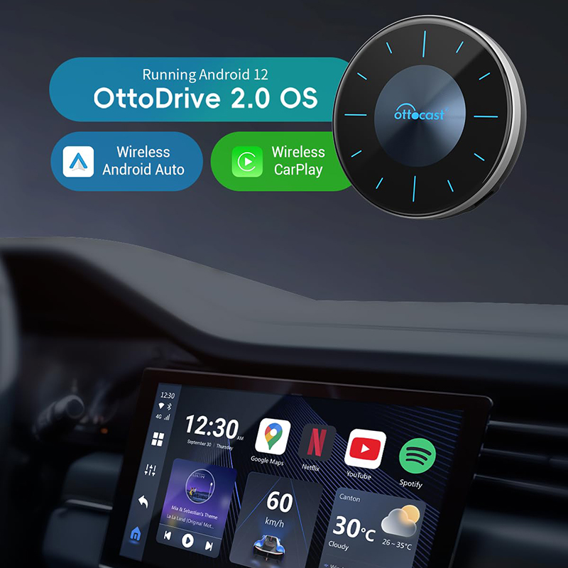 OTTOCAST P3 CarPlay AI Kutusu  - Home Cinema Youtube incelemesi ve fiyatı