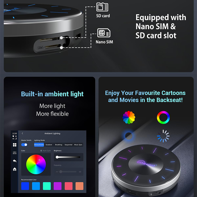 OTTOCAST P3 CarPlay AI Kutusu  - Home Cinema Youtube incelemesi ve fiyatı